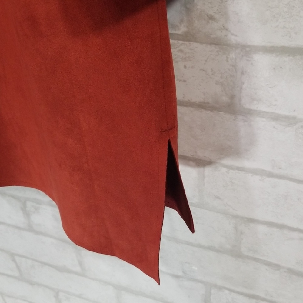 Chicos Button Down Jacket Orange Size 2 - image 6